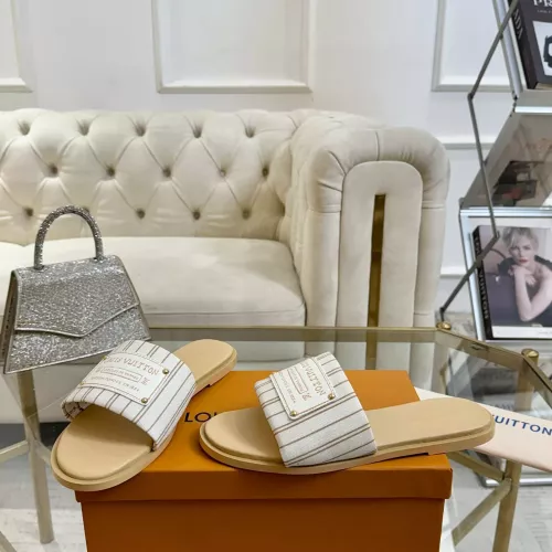 Cheap Louis Vuitton Slippers For Women #1377926 Replica Wholesale [$82.00 USD] [ITEM#1377926] on Replica Louis Vuitton Slippers