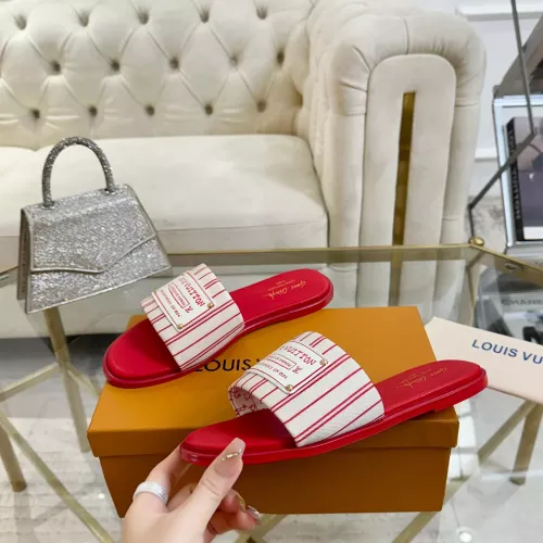Cheap Louis Vuitton Slippers For Women #1377927 Replica Wholesale [$82.00 USD] [ITEM#1377927] on Replica Louis Vuitton Slippers