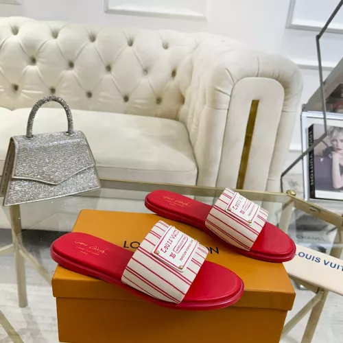 Cheap Louis Vuitton Slippers For Women #1377927 Replica Wholesale [$82.00 USD] [ITEM#1377927] on Replica Louis Vuitton Slippers