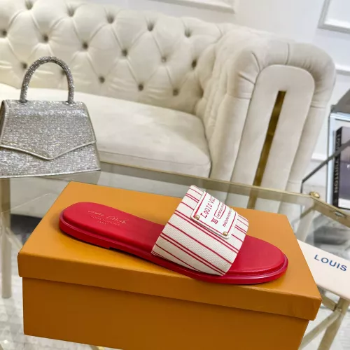 Cheap Louis Vuitton Slippers For Women #1377927 Replica Wholesale [$82.00 USD] [ITEM#1377927] on Replica Louis Vuitton Slippers