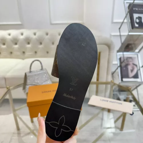 Cheap Louis Vuitton Slippers For Women #1377929 Replica Wholesale [$82.00 USD] [ITEM#1377929] on Replica Louis Vuitton Slippers
