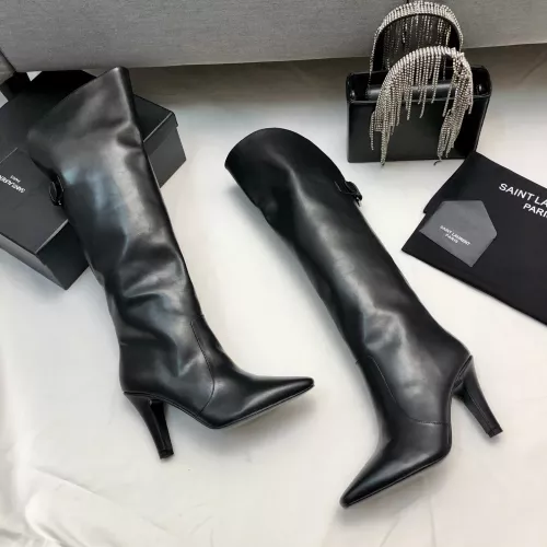 Cheap Yves Saint Laurent YSL Boots For Women #1377954 Replica Wholesale [$210.00 USD] [ITEM#1377954] on Replica Yves Saint Laurent YSL Boots