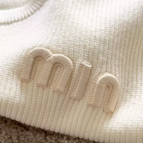 Cheap MIU MIU Sweaters Long Sleeved For Unisex #1377958 Replica Wholesale [$88.00 USD] [ITEM#1377958] on Replica MIU MIU Sweaters