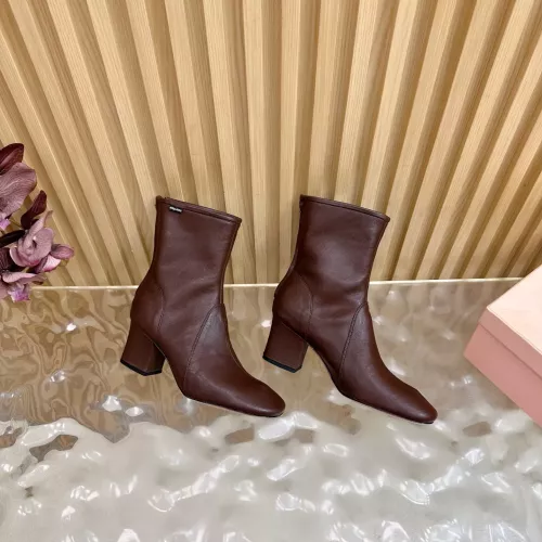 Cheap MIU MIU Boots For Women #1377996 Replica Wholesale [$115.00 USD] [ITEM#1377996] on Replica MIU MIU Boots