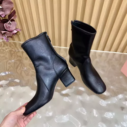 Cheap MIU MIU Boots For Women #1377997 Replica Wholesale [$115.00 USD] [ITEM#1377997] on Replica MIU MIU Boots