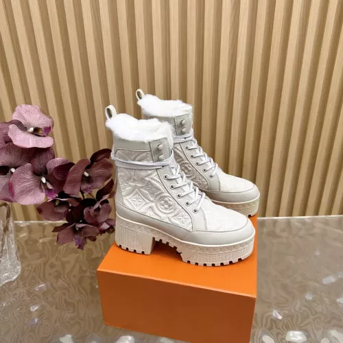Cheap Louis Vuitton Boots For Women #1378000 Replica Wholesale [$140.00 USD] [ITEM#1378000] on Replica Louis Vuitton Boots