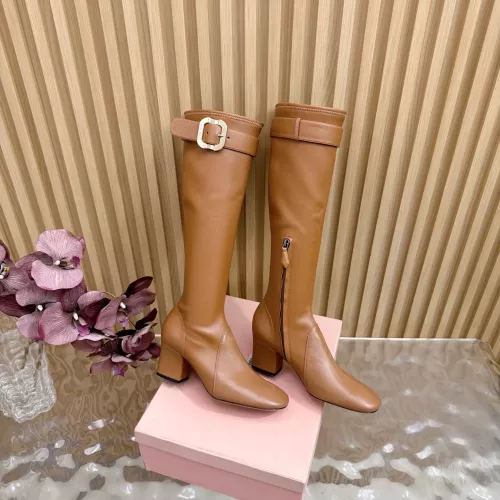 Cheap MIU MIU Boots For Women #1378003 Replica Wholesale [$132.00 USD] [ITEM#1378003] on Replica MIU MIU Boots