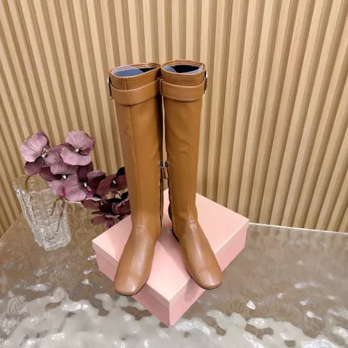 Cheap MIU MIU Boots For Women #1378003 Replica Wholesale [$132.00 USD] [ITEM#1378003] on Replica MIU MIU Boots