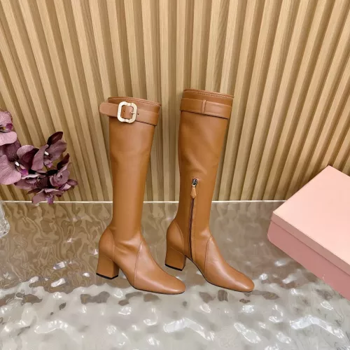 Cheap MIU MIU Boots For Women #1378003 Replica Wholesale [$132.00 USD] [ITEM#1378003] on Replica MIU MIU Boots