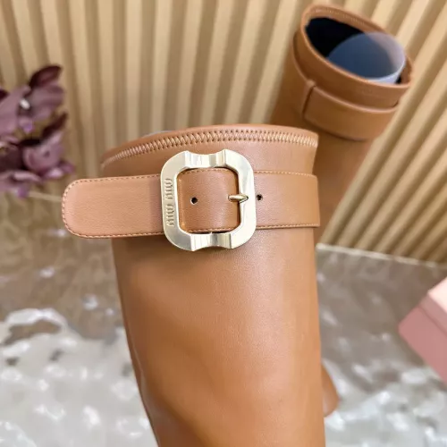 Cheap MIU MIU Boots For Women #1378003 Replica Wholesale [$132.00 USD] [ITEM#1378003] on Replica MIU MIU Boots