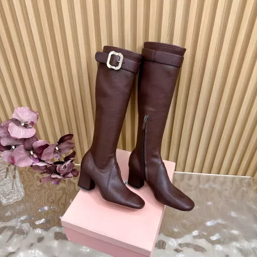 Cheap MIU MIU Boots For Women #1378004 Replica Wholesale [$132.00 USD] [ITEM#1378004] on Replica MIU MIU Boots