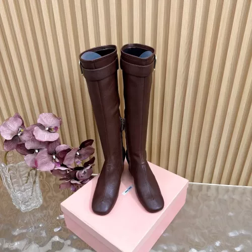 Cheap MIU MIU Boots For Women #1378004 Replica Wholesale [$132.00 USD] [ITEM#1378004] on Replica MIU MIU Boots