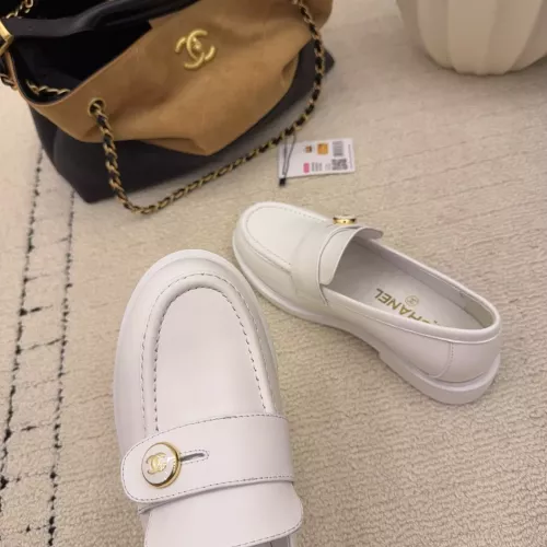 Cheap Chanel Leather Shoes For Women #1378011 Replica Wholesale [$112.00 USD] [ITEM#1378011] on Replica Chanel Leather Shoes