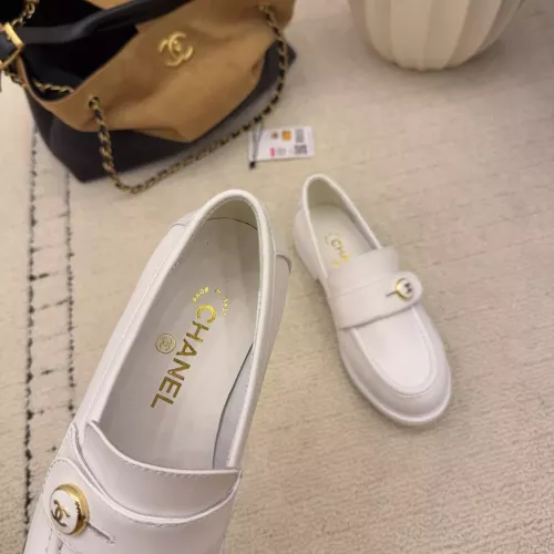Cheap Chanel Leather Shoes For Women #1378011 Replica Wholesale [$112.00 USD] [ITEM#1378011] on Replica Chanel Leather Shoes