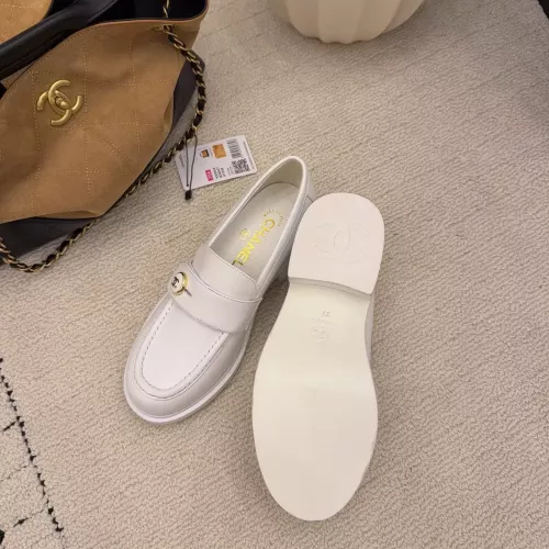 Cheap Chanel Leather Shoes For Women #1378012 Replica Wholesale [$112.00 USD] [ITEM#1378012] on Replica Chanel Leather Shoes