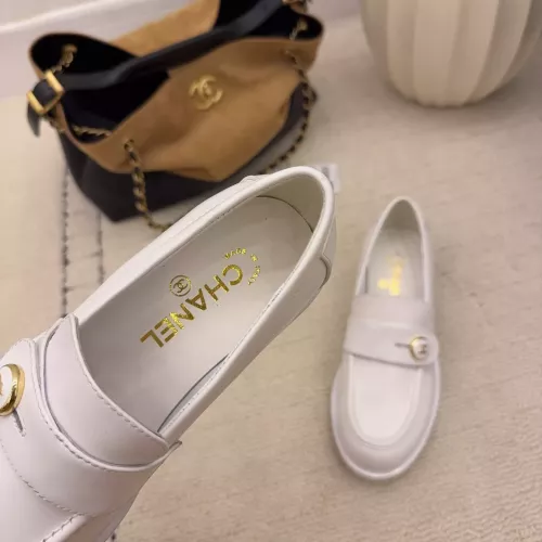 Cheap Chanel Leather Shoes For Women #1378012 Replica Wholesale [$112.00 USD] [ITEM#1378012] on Replica Chanel Leather Shoes