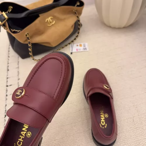 Cheap Chanel Leather Shoes For Women #1378013 Replica Wholesale [$112.00 USD] [ITEM#1378013] on Replica Chanel Leather Shoes