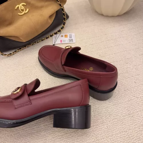 Cheap Chanel Leather Shoes For Women #1378014 Replica Wholesale [$112.00 USD] [ITEM#1378014] on Replica Chanel Leather Shoes