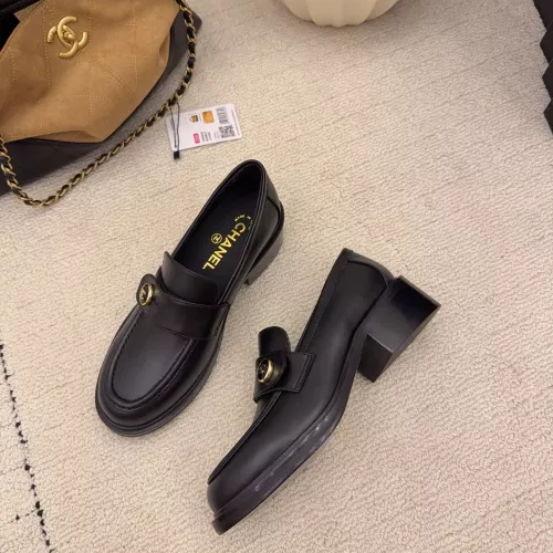 Cheap Chanel Leather Shoes For Women #1378016 Replica Wholesale [$112.00 USD] [ITEM#1378016] on Replica Chanel Leather Shoes