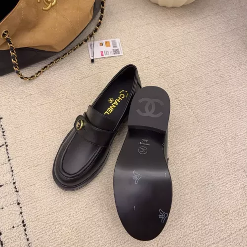 Cheap Chanel Leather Shoes For Women #1378016 Replica Wholesale [$112.00 USD] [ITEM#1378016] on Replica Chanel Leather Shoes