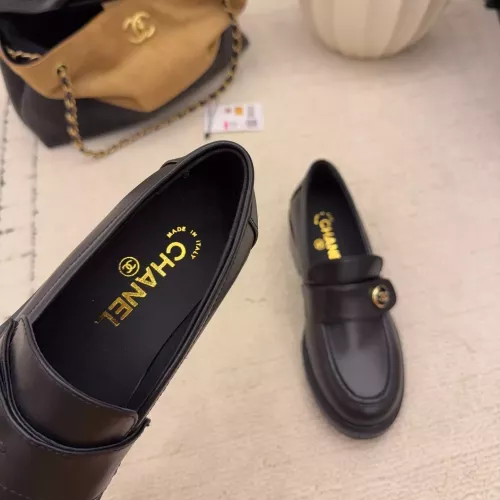 Cheap Chanel Leather Shoes For Women #1378016 Replica Wholesale [$112.00 USD] [ITEM#1378016] on Replica Chanel Leather Shoes