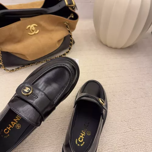 Cheap Chanel Leather Shoes For Women #1378018 Replica Wholesale [$112.00 USD] [ITEM#1378018] on Replica Chanel Leather Shoes