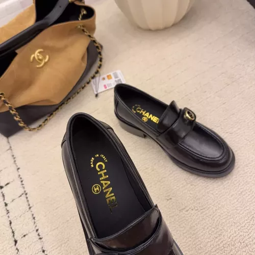 Cheap Chanel Leather Shoes For Women #1378018 Replica Wholesale [$112.00 USD] [ITEM#1378018] on Replica Chanel Leather Shoes