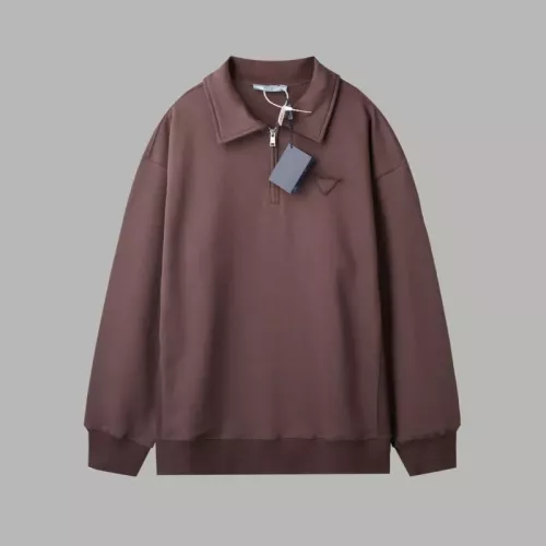 Prada Hoodies Long Sleeved For Unisex #1378059