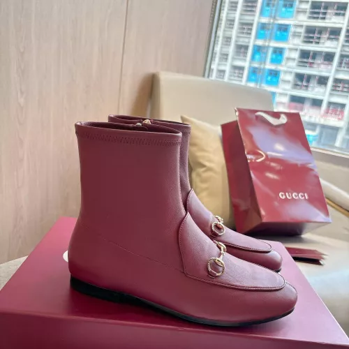Cheap Gucci Boots For Women #1378064 Replica Wholesale [$135.00 USD] [ITEM#1378064] on Replica Gucci Boots