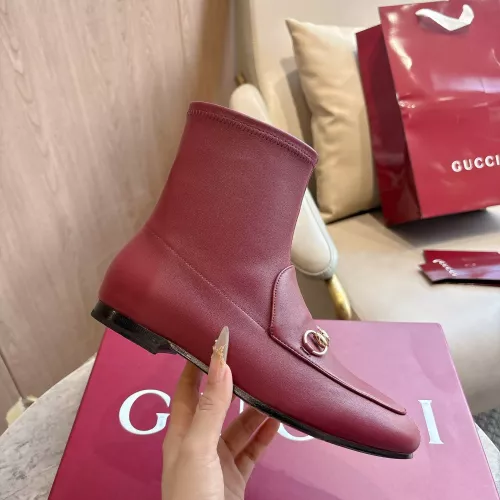 Cheap Gucci Boots For Women #1378064 Replica Wholesale [$135.00 USD] [ITEM#1378064] on Replica Gucci Boots