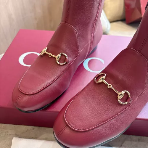 Cheap Gucci Boots For Women #1378064 Replica Wholesale [$135.00 USD] [ITEM#1378064] on Replica Gucci Boots