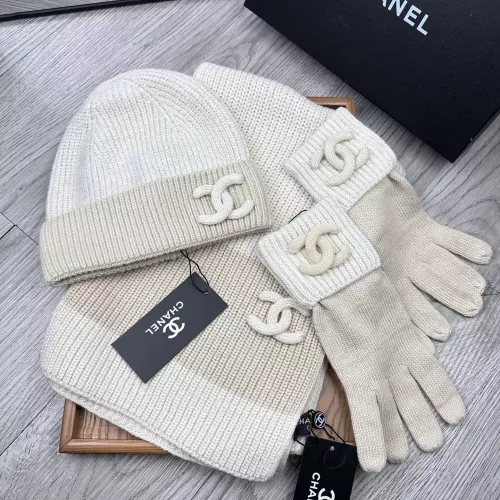 Cheap Chanel Hat and Scarf and Glove Set #1378218 Replica Wholesale [$72.00 USD] [ITEM#1378218] on Replica Chanel Hat and Scarf and Glove Set