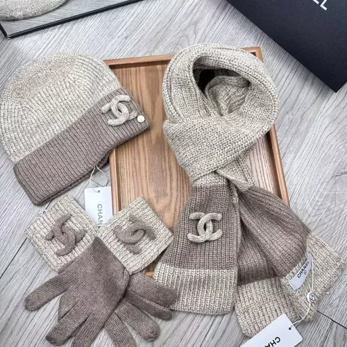 Cheap Chanel Hat and Scarf and Glove Set #1378219 Replica Wholesale [$72.00 USD] [ITEM#1378219] on Replica Chanel Hat and Scarf and Glove Set