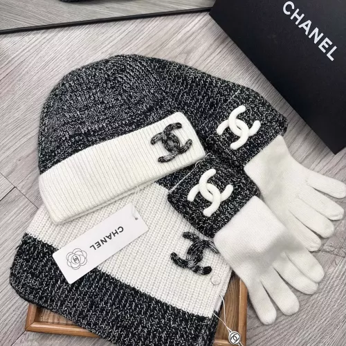 Cheap Chanel Hat and Scarf and Glove Set #1378220 Replica Wholesale [$72.00 USD] [ITEM#1378220] on Replica Chanel Hat and Scarf and Glove Set