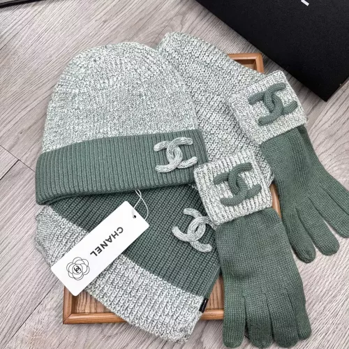 Cheap Chanel Hat and Scarf and Glove Set #1378221 Replica Wholesale [$72.00 USD] [ITEM#1378221] on Replica Chanel Hat and Scarf and Glove Set