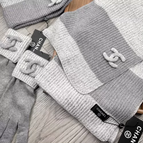 Cheap Chanel Hat and Scarf and Glove Set #1378222 Replica Wholesale [$72.00 USD] [ITEM#1378222] on Replica Chanel Hat and Scarf and Glove Set