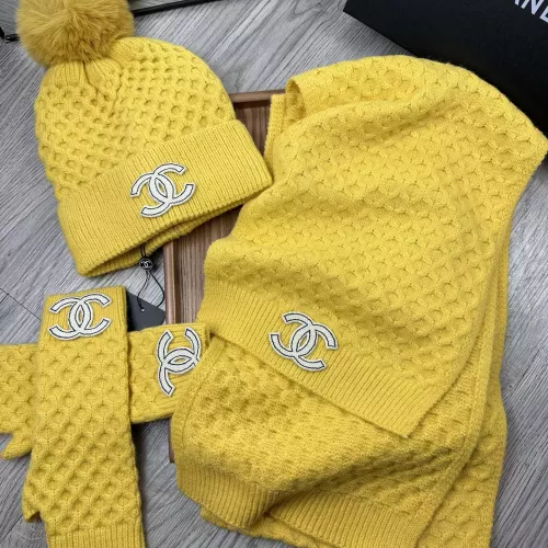 Cheap Chanel Hat and Scarf and Glove Set #1378235 Replica Wholesale [$52.00 USD] [ITEM#1378235] on Replica Chanel Hat and Scarf and Glove Set