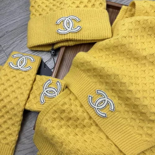 Cheap Chanel Hat and Scarf and Glove Set #1378235 Replica Wholesale [$52.00 USD] [ITEM#1378235] on Replica Chanel Hat and Scarf and Glove Set