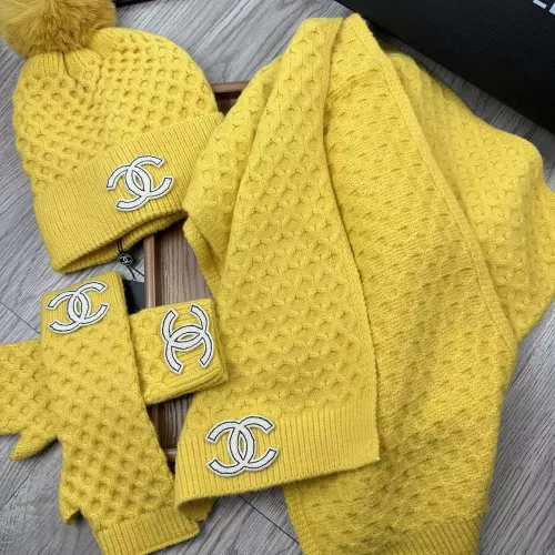 Cheap Chanel Hat and Scarf and Glove Set #1378235 Replica Wholesale [$52.00 USD] [ITEM#1378235] on Replica Chanel Hat and Scarf and Glove Set