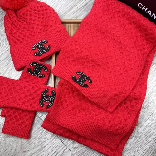 Cheap Chanel Hat and Scarf and Glove Set #1378237 Replica Wholesale [$52.00 USD] [ITEM#1378237] on Replica Chanel Hat and Scarf and Glove Set