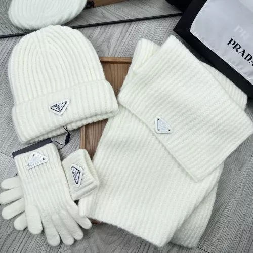 Cheap Prada Hat and Scarf and Glove Set #1378246 Replica Wholesale [$48.00 USD] [ITEM#1378246] on Replica Prada Hat and Scarf and Glove Set