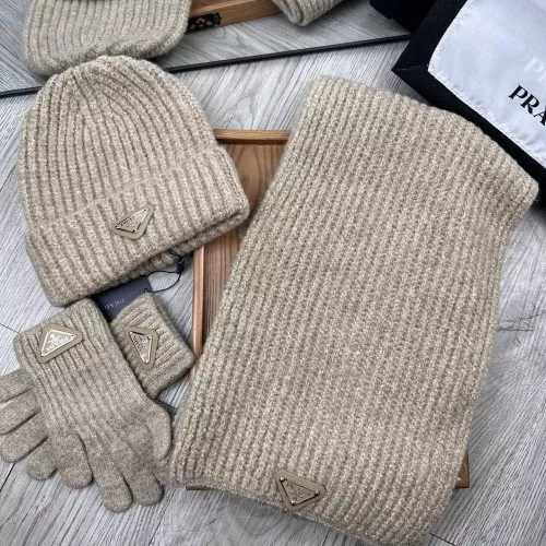 Prada Hat and Scarf and Glove Set #1378247