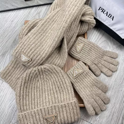 Cheap Prada Hat and Scarf and Glove Set #1378247 Replica Wholesale [$48.00 USD] [ITEM#1378247] on Replica Prada Hat and Scarf and Glove Set