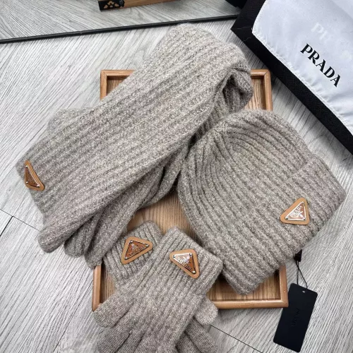 Cheap Prada Hat and Scarf and Glove Set #1378248 Replica Wholesale [$48.00 USD] [ITEM#1378248] on Replica Prada Hat and Scarf and Glove Set