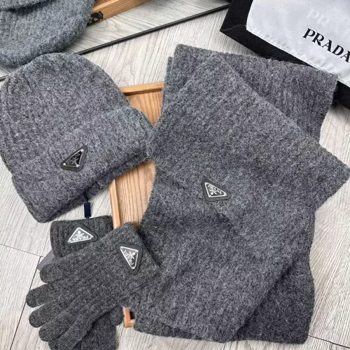 Cheap Prada Hat and Scarf and Glove Set #1378249 Replica Wholesale [$48.00 USD] [ITEM#1378249] on Replica Prada Hat and Scarf and Glove Set