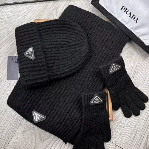 Cheap Prada Hat and Scarf and Glove Set #1378250 Replica Wholesale [$48.00 USD] [ITEM#1378250] on Replica Prada Hat and Scarf and Glove Set
