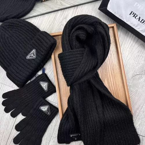 Cheap Prada Hat and Scarf and Glove Set #1378250 Replica Wholesale [$48.00 USD] [ITEM#1378250] on Replica Prada Hat and Scarf and Glove Set