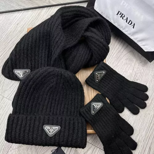 Cheap Prada Hat and Scarf and Glove Set #1378250 Replica Wholesale [$48.00 USD] [ITEM#1378250] on Replica Prada Hat and Scarf and Glove Set