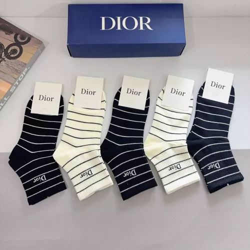 Cheap Christian Dior Socks #1378360 Replica Wholesale [$27.00 USD] [ITEM#1378360] on Replica Christian Dior Socks