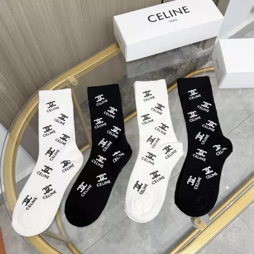 Cheap Celine Socks #1378370 Replica Wholesale [$32.00 USD] [ITEM#1378370] on Replica Celine Socks